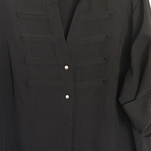 ⚡️Beautiful Black  Blouse Size 14/16